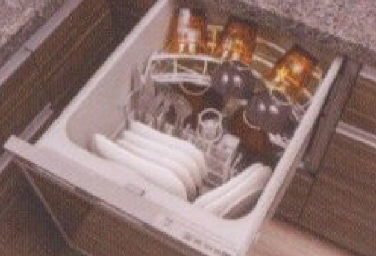 シティタワー銀座東のスライド式食器洗い乾燥機